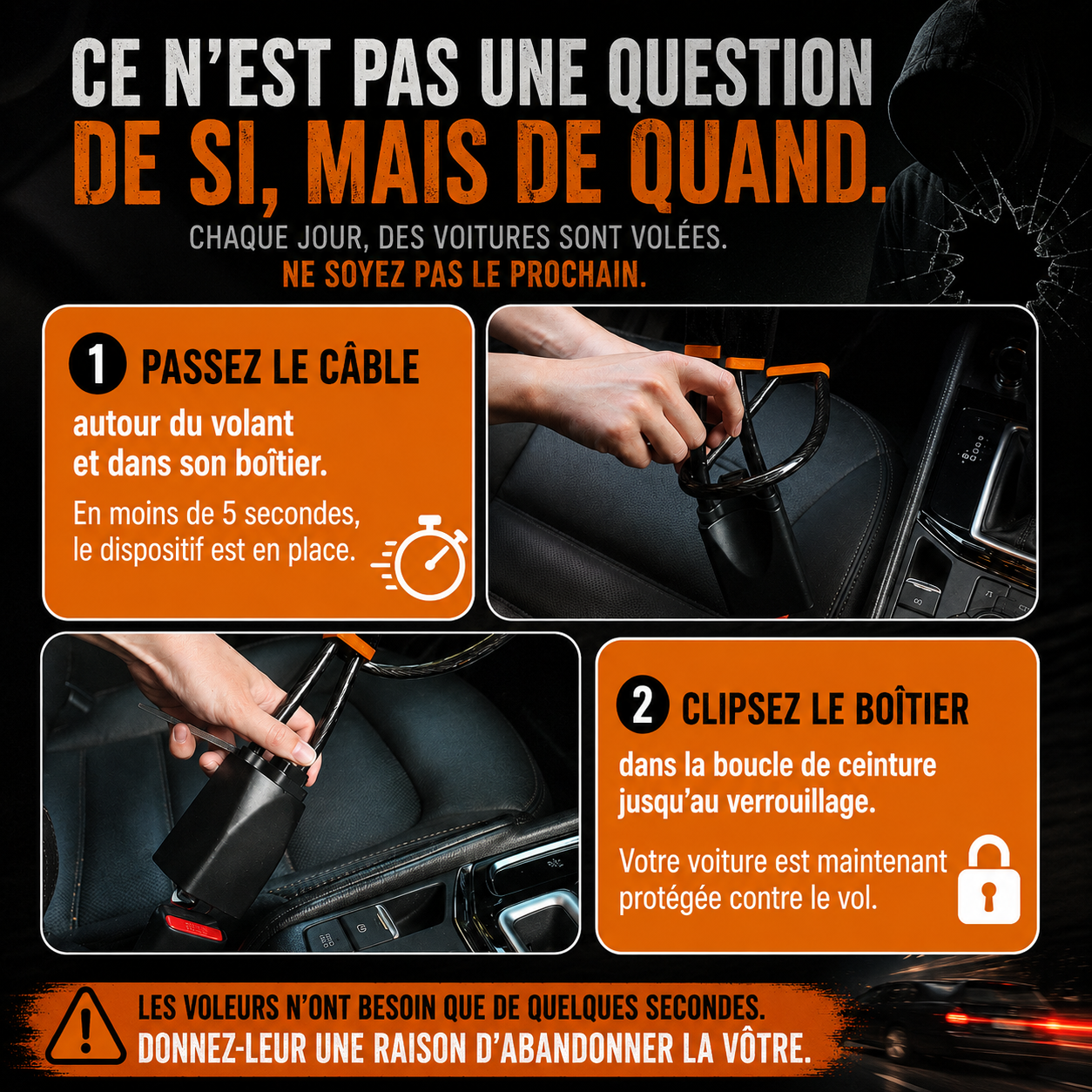 VAULTIRON™ Protection véhicule renforcée