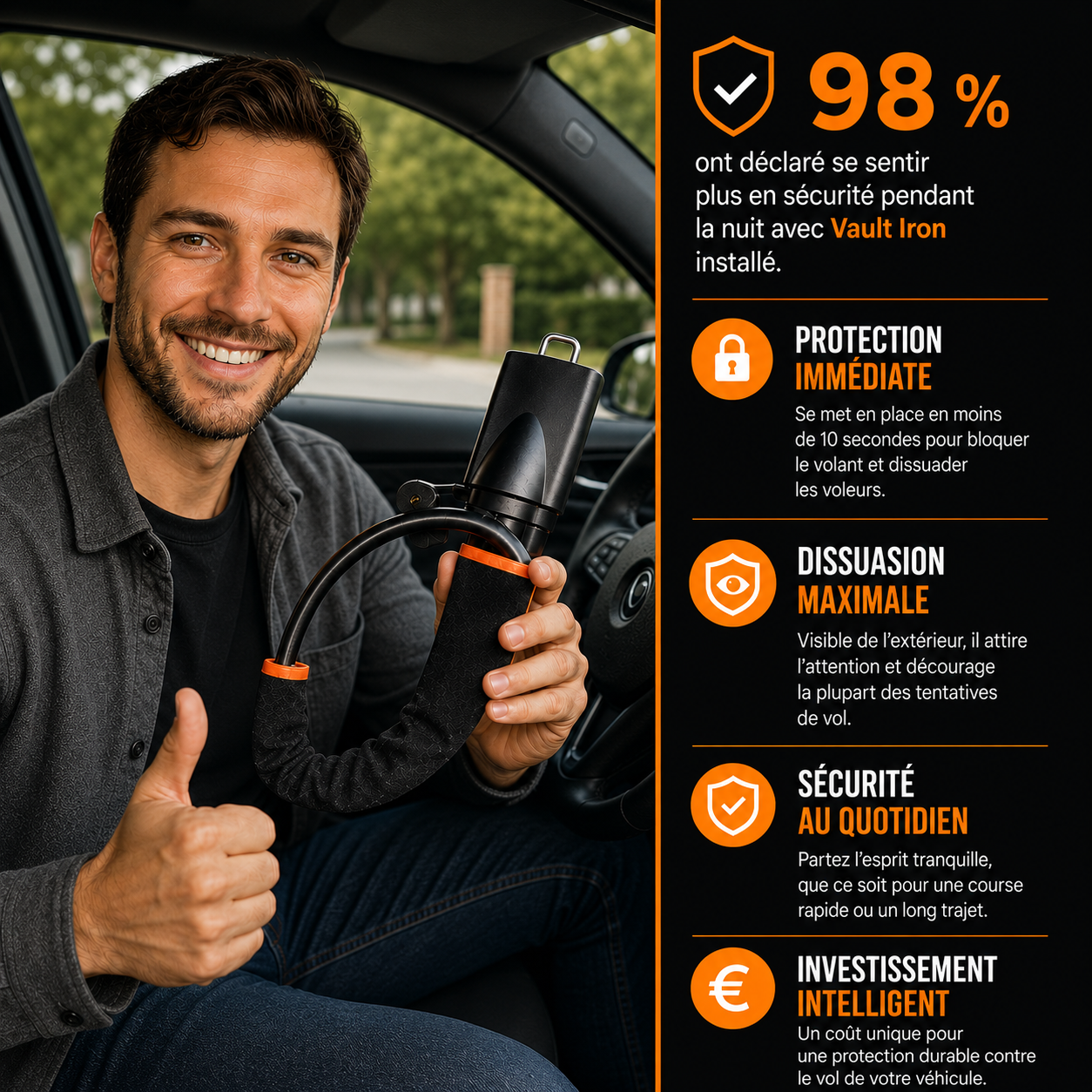 VAULTIRON™ Protection véhicule renforcée